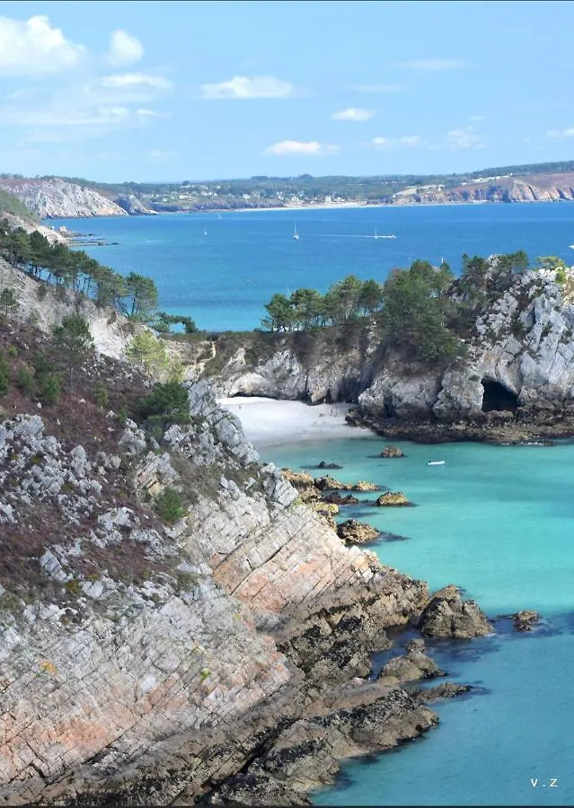 Dom wakacyjny Maison A Morgat En Bretagne Sur La Presqu'Ile De Crozon Situee A 800 M De La Mer Piscine Chauffee Toute L'Annee Travaux Piscine Du 16 Au 30 Juin 2025 Francja